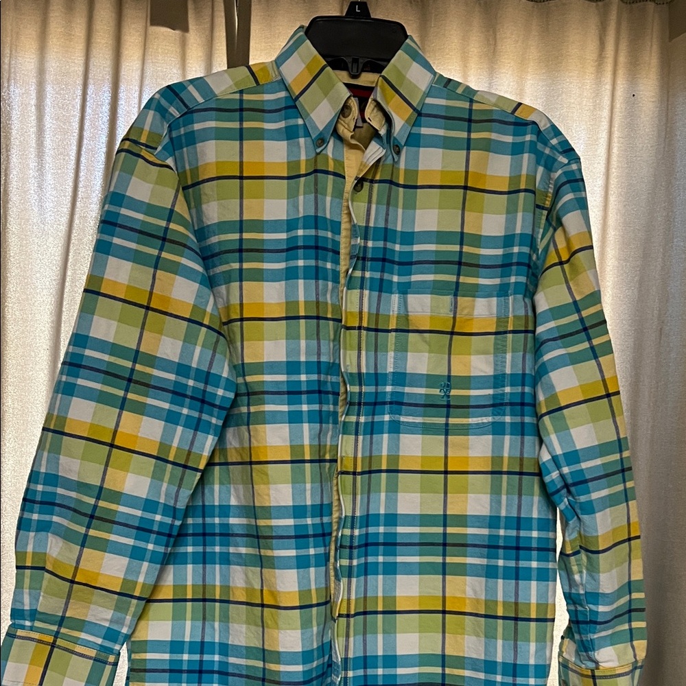 Men's Multicolor Plaid Shirt